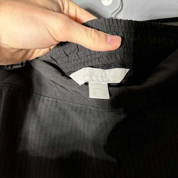 Athleta Textured Brooklyn Jogger Womens Size 12 - Picture 4 of 4